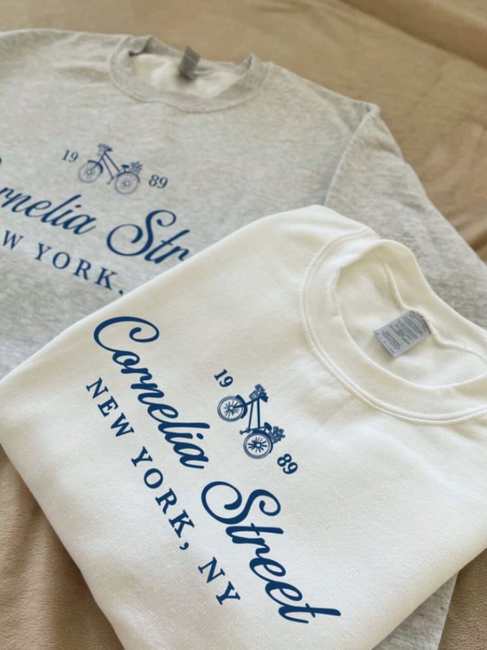 Taylor Swift Cornelia Street Quarter Zip Quarter-Zip Pullover Sweater Size L